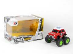 Die Cast Cross-country Car Pull Back(4S)
