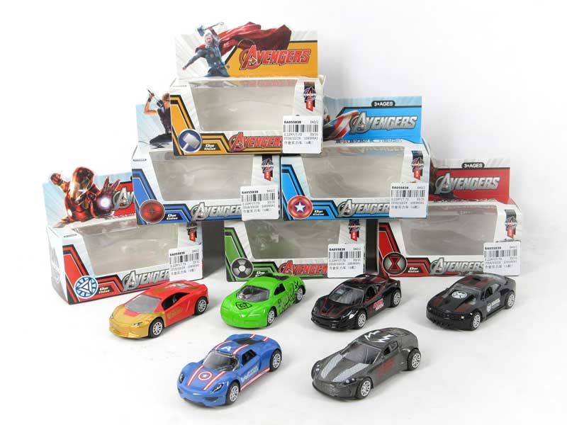 Die Cast Car Pull Back(6S) toys