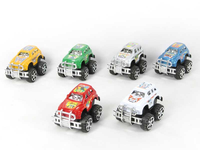 Pull Back Cross-country Car(6pcs) toys