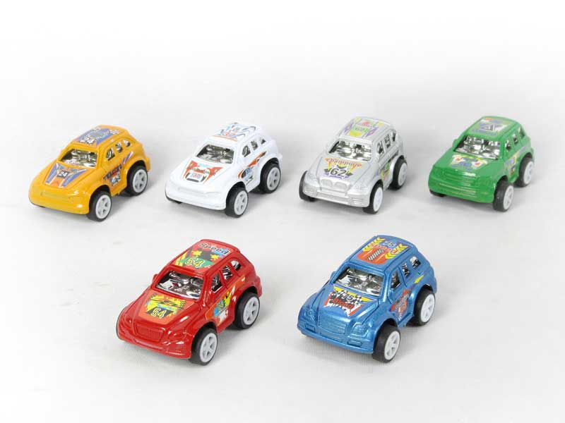 Pull Back Racing Car(6pcs) toys