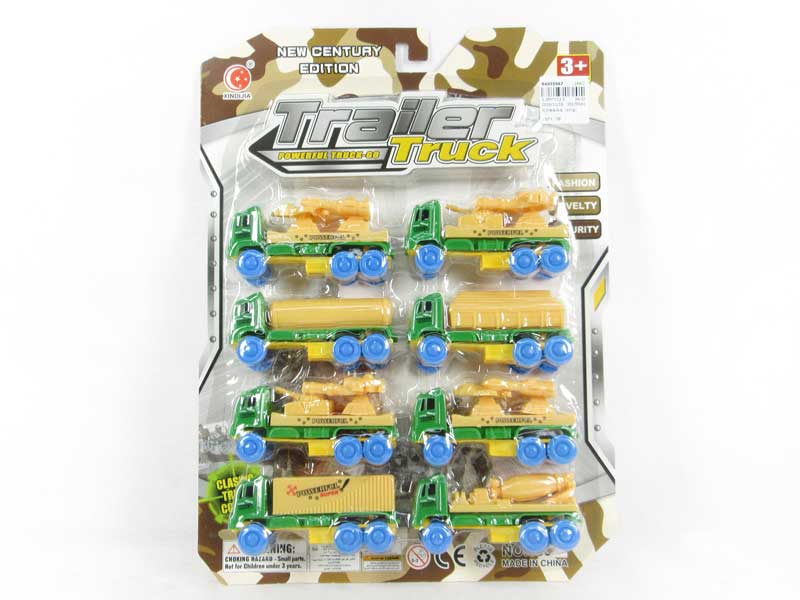 Pull Back Tow Truck（8in1） toys