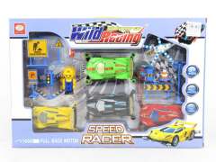 Pull Back 4Wd Car Set(5in1)