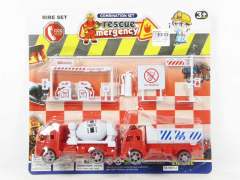 Pull Back Construction Truck Set(2in1)
