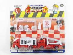 Pull Back Fire Engine Set（2in1）