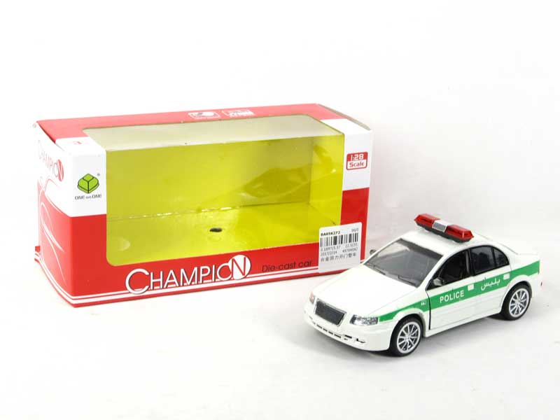 Die Cast Police Car Pull Back toys