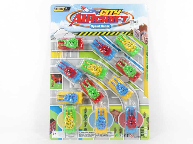 Pull Back Tank(12in1) toys