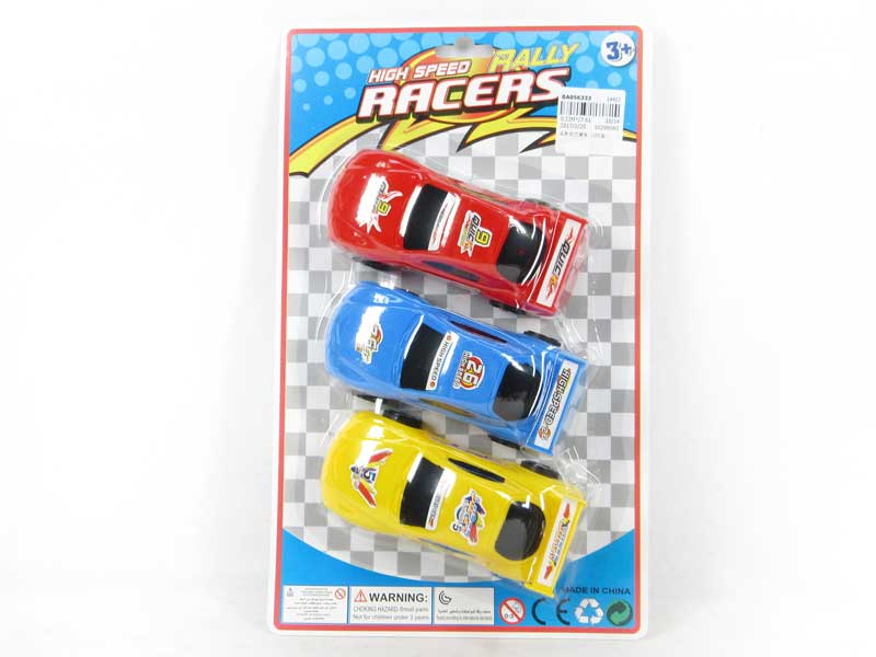 Pull Back Racing Car(3in1) toys