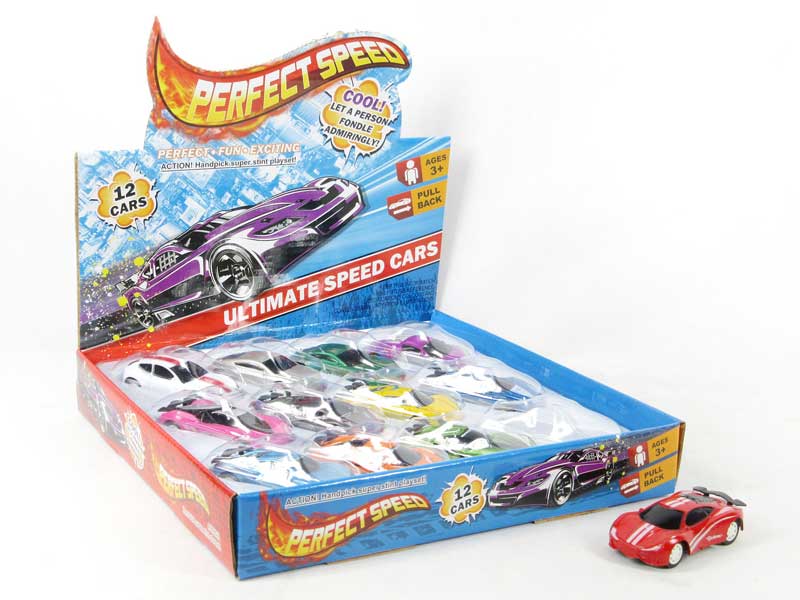 Pull Back Sports Car(12in1) toys