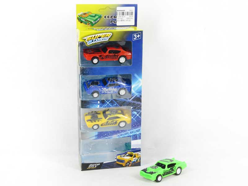 Pull Back Racing Car(4in1) toys