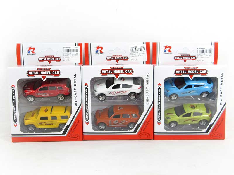 Die Cast Car Pull Back(2in1) toys