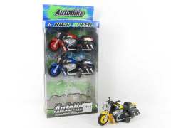 Pull Back Motorcycle(3in1)