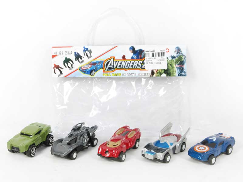 Pull Back Car(5in1) toys