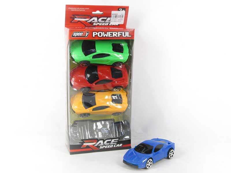 Pull Back Sports Car(4in1） toys
