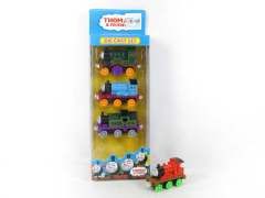 Die Cast Train Pull Back(4in1)