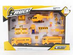 Pull Back Construction Turck Set