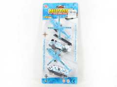 Pull Back Helicopter & Car(4in1)