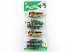 Pull Back Car & Bus(4in1)
