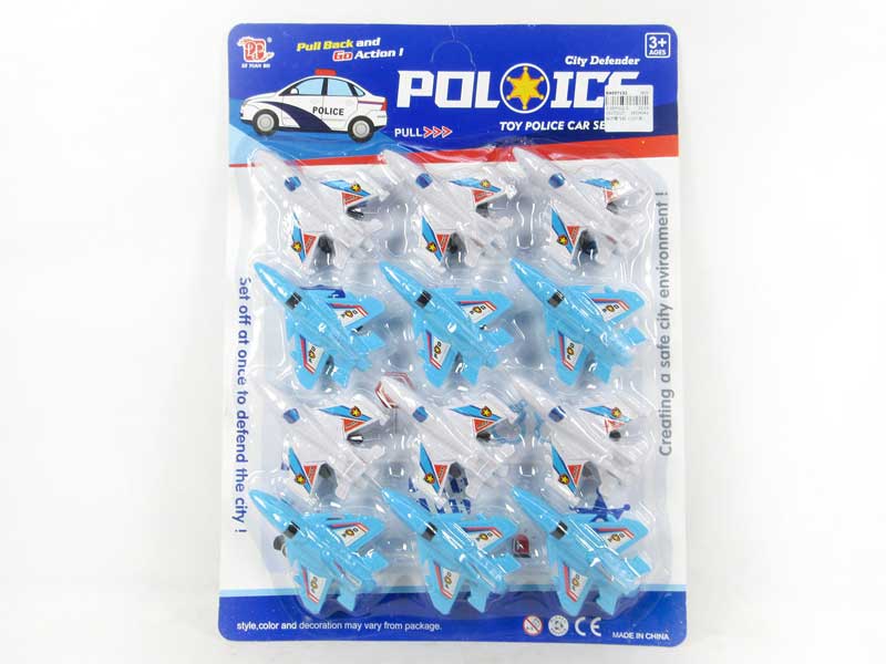 Pull Back Airplane(12in1) toys