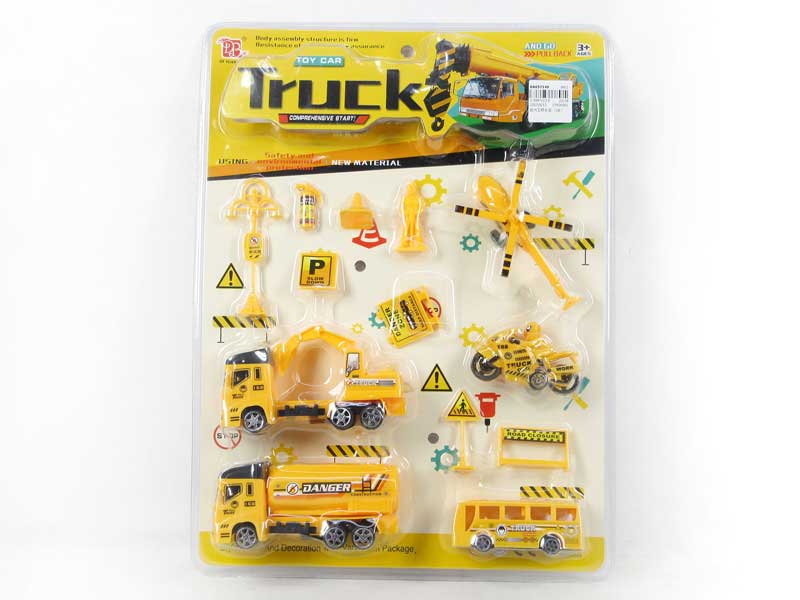 Pull Back Truck Set(2S) toys