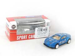 Die Cast Sports Car Pull Back(6S)
