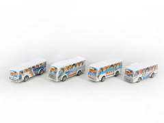 Pull Back Bus(4in1)