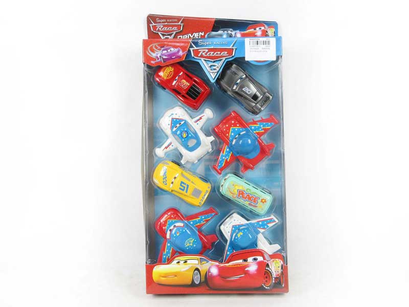 Pull Back  Car(8in1) toys
