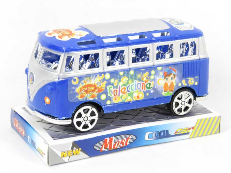 Pull Back Bus(4C) toys