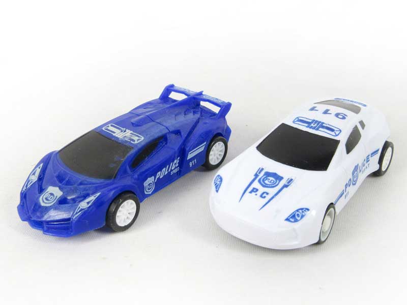Pull Back Police Car(6S2C) toys