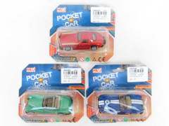 Die Cast Car Pull Back(6S)