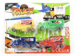 Pull Back Tow Truck(4in1)