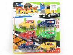 Pull Back Tow Truck(6in1)