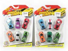 Pull Back Sports Car（6in1）
