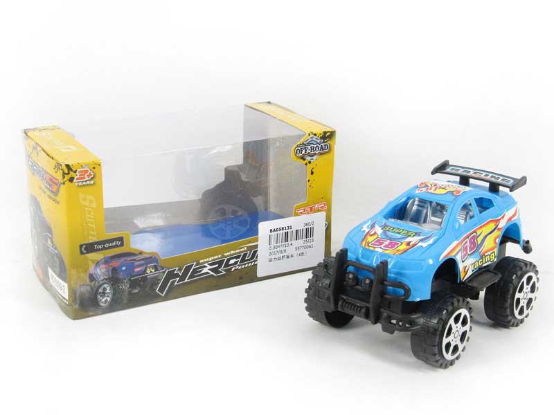 Pull Back Cross-country Racing Car(4C) toys