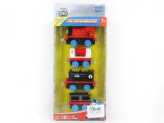 1:60 Die Cast Train Pull Back(4in1)