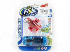 Pull Back Racing Car & Pull Back Plane(5in1)
