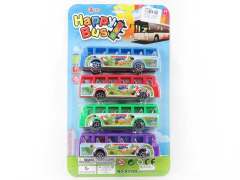 Pull Back Bus(4in1)