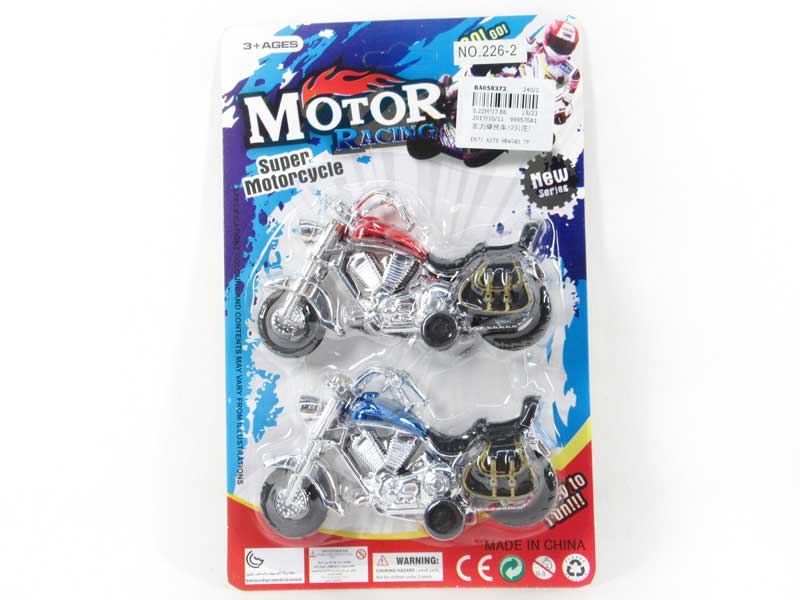 Pull Back Motorcycle(2in1 toys