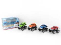 1:50 Die Cast Cross-country Car Pull Back(4S)
