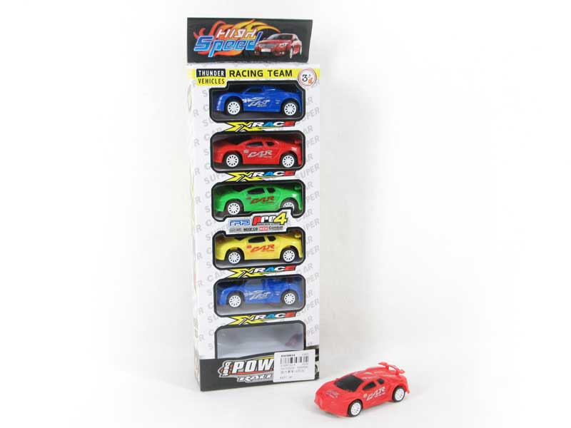 Pull Back Racing Car(6in1) toys