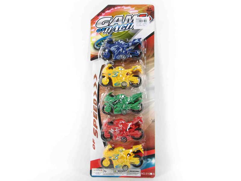 Pull Back Motorcycle(5in1) toys