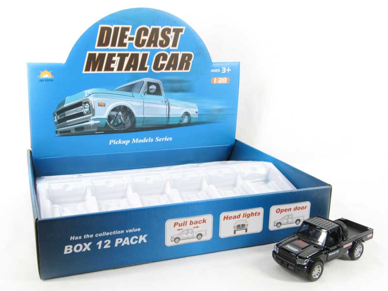 Die Cast Car Pull Back(12in1)) toys
