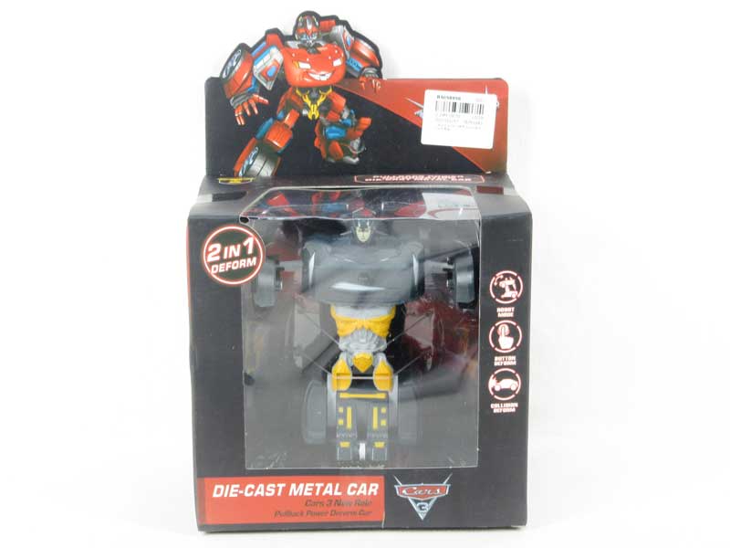 Die Cast Transforms Racing Car Pull Back toys