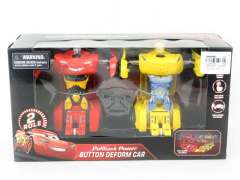 Pull Back Transforms Racing Car(2in1)
