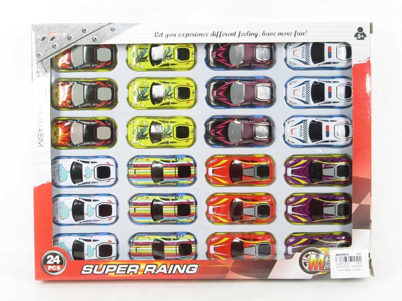1:64 Pull Back Car(24in1) toys