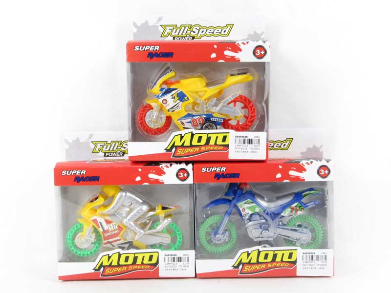 Pull Back Motorcycle(3S4C) toys