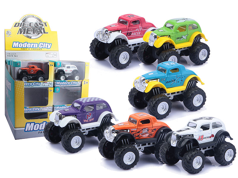 Die Cast Car Pull Back(24in1) toys