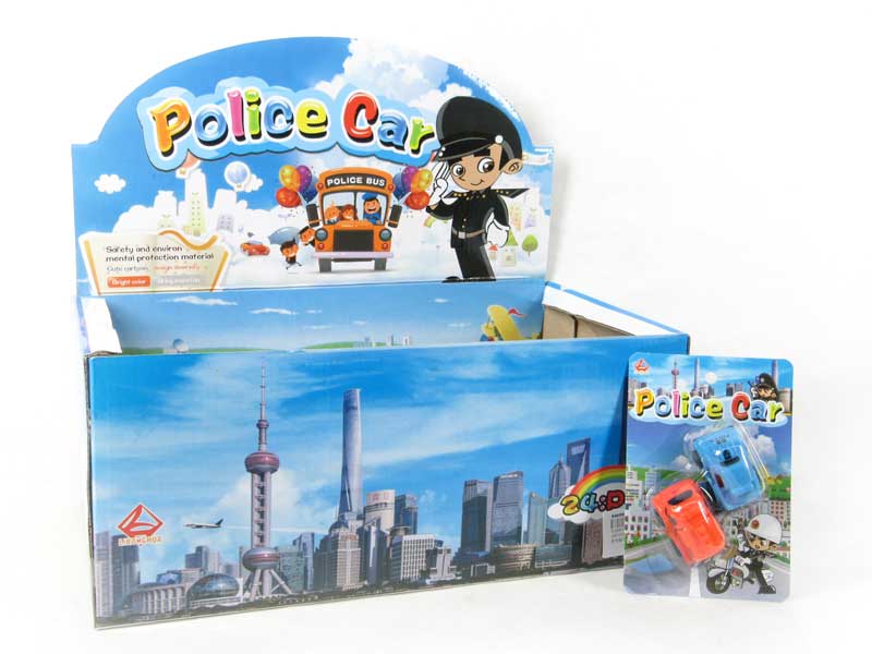 Pull Back Police Car(24pcs) toys