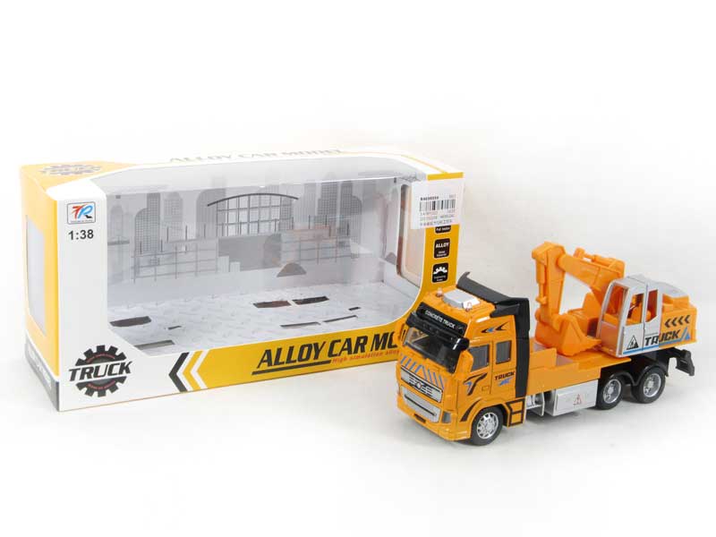 Die Cast Construction Truck Pull Back toys