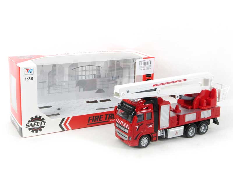 Die Cast Fire Engine Pull Back toys
