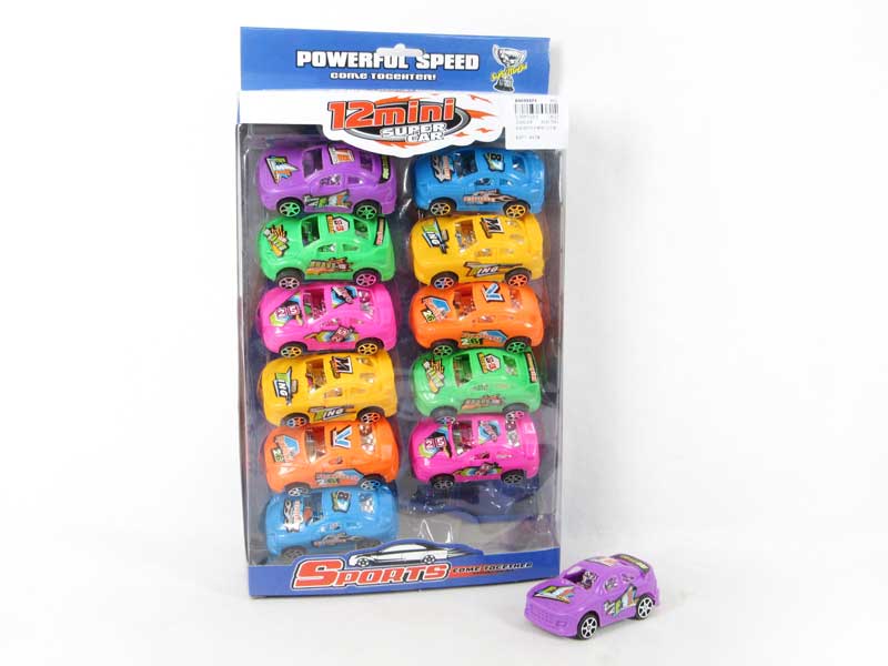 Pull Back Racing Car(12in1) toys